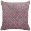 Beliani Rinkinys 2 dekoratyvinės pagalvės LARKSPUR Velvet 45 x 45 cm Rožinė Geometrinis raštas