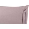 Beliani Rinkinys 2 dekoratyvinės pagalvės SILYBUM Velvet 45 x 45 cm Rožinė Geometrinis raštas