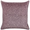 Beliani Rinkinys 2 dekoratyvinės pagalvės KALMIA Velvet 45 x 45 cm Rožinė gėlių raštas