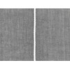 Beliani Rinkinys 2 dekoratyvinės pagalvės MILAS Linas 50 x 50 cm rutulinis dryžuotas