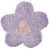 Beliani Rinkinys 2 dekoratyvinės pagalvės SORREL Medvilnė 30 x 30 cm Violetinis Flower