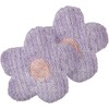 Beliani Rinkinys 2 dekoratyvinės pagalvės SORREL Medvilnė 30 x 30 cm Violetinis Flower