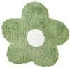 Beliani Rinkinys 2 dekoratyvinės pagalvės SORREL Medvilnė 30 x 30 cm Žalias Flower