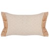 Beliani Rinkinys 2 dekoratyvinės pagalvės BOATH 30 x 50 cm Kremas Solid