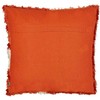Beliani Rinkinys 2 poduszek dekoracyjnych SAGENIA Medvilnė 45 x 45 cm Oranžinė Wzór abstrakcyjny