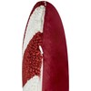 Beliani Rinkinys 2 poduszek dekoracyjnych SWIRL CANDY Boucle 40 x 40 cm Raudona
