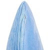 Beliani Rinkinys 2 dekoratyvinės pagalvės MILLET Velvetas 43 x 43 cm Mėlyna Geometrinis raštas