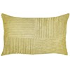 Beliani Rinkinys 2 dekoratyvinės pagalvės MILLET Velvetas 30 x 50 cm alyvuogių geometrinis raštas