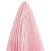 Beliani Rinkinys 2 dekoratyvinės pagalvės MILLET Velvetas 30 x 50 cm Rožinis Geometrinis raštas