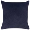 Beliani Rinkinys 2 dekoratyvinės pagalvės GOLDENROD Velvet 45 x 45 cm Juodas Augalinis raštas