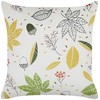Beliani Rinkinys 2 dekoratyvinės pagalvės MULLEIN Velvet 45 x 45 cm Spalvingas augalų raštas