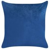 Beliani Rinkinys 2 dekoratyvinės pagalvės TALINUM Velvet 45 x 45 cm Mėlyna Gyvūnų raštas