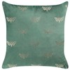 Beliani Rinkinys 2 dekoratyvinės pagalvės YUZURI Velvet 45 x 45 cm Emerald Animal Pattern