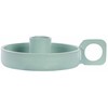 Beliani Rinkinys 2 žvakidės CHORIO Metal 4 cm Mėtų