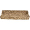 Beliani Rinkinys 2 Dekoratyviniai padėklai KONTUM Braided Natural