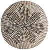Beliani Rinkinys 3 pakabinamos dekoracijos CANTHO Seagrass 40/35/20 cm Juodas