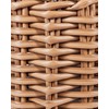 Beliani 3 gėlių krepšių rinkinys AUCUBA 26/34/44 cm šviesiai rudas