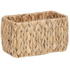 Beliani Rinkinys 3 Baskets HANOI Braided Natural