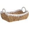 Beliani Rinkinys 3 Baskets CAMPHA Braided Natural