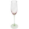 Beliani Rinkinys 4 kieliszków do szampana flet DIOPSIDE 200 ml Rožinė