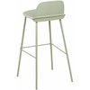 Beliani 4 baro kėdžių komplektas MORA šviesiai žalias