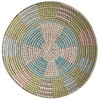 Beliani Rinkinys sienų dekoracija SONLA Jūros žolės 45/35/30 cm Spalvinga