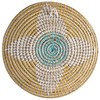 Beliani Rinkinys sienų dekoracija BACNINH Jūros žolė 46/35/30 cm Spalvinga