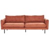 Sofa Beliani 5 vietų svetainės baldų komplektas VINTERBRO, šenilinis, auksinio ruda spalva su otomane