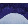 Beliani Avikailis ULURU tamsiai mėlynas 65 x 110 cm