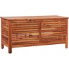 Beliani Sodo dėžė RIVIERA 130 cm 48 cm, ruda