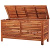 Beliani Sodo dėžė RIVIERA 130 cm 48 cm, ruda