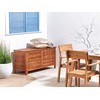 Beliani Sodo dėžė RIVIERA 130 cm 48 cm, ruda