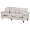 Beliani Trijų vietų sofa GINNERUP, šviesiai smėlinė