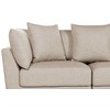 Beliani 3 vietų sofa SIGTUNA, smėlio spalvos
