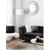 Beliani Trivietė sofa SOTRA aksominė juoda