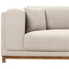Beliani 4 vietų sofa VENG smėlio pilkos spalvos