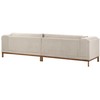 Beliani 4 vietų sofa VENG smėlio pilkos spalvos