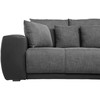 Beliani 4 vietų sofa TORPO pilka