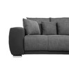 Beliani 4 vietų sofa TORPO pilka