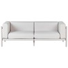 Beliani Sofa ogrodowa dla 2 osób FERRETTI Jasnobeżowy