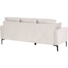 Beliani Trijų vietų sofa GAVLE Šviesi smėlio spalva