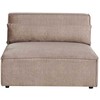 Beliani Dvivietė modulinė sofa HELLNAR, šviesiai ruda