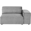 Beliani Dvivietė modulinė sofa HELLNAR pilka