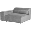 Beliani Dvivietė modulinė sofa HELLNAR pilka
