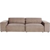 Beliani Dvivietė modulinė sofa HELLNAR, šviesiai ruda