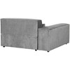 Beliani Trivietė modulinė sofa HELLNAR, pilka