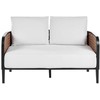 Beliani 2-vietė sodo sofa balkšva MONTEFALCO Lumarko!