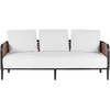 Beliani 3-vietė sodo sofa balkšva MONTEFALCO Lumarko!