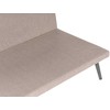 Beliani sodo sofa trivietė, LORETELLO, kairė, kreminis