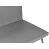 Beliani Sodo sofa 3 asmenims LORETELLO dešininė pilka